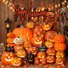 Luminous Halloween Pumpkin Lantern Decoration - Large Outdoor Ornament for Shopping Mall Display