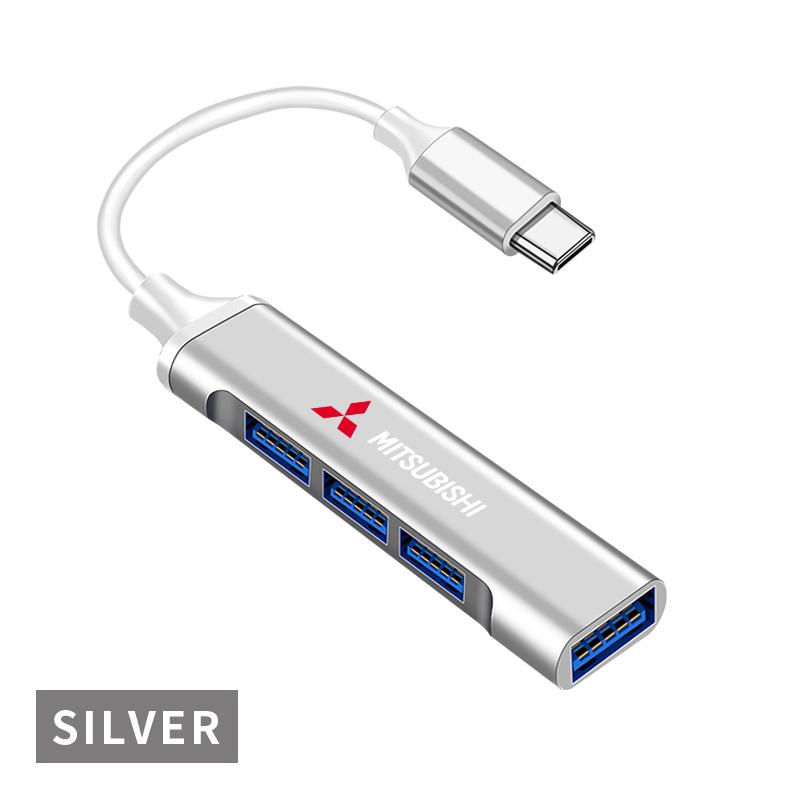 

Новый USB-адаптер Type-C, многопортовый распределительный хаб для Mitsubishi Lancer Ralliart 10 3 9 EX Outlander 3 ASX L200, аксессуары Type-c