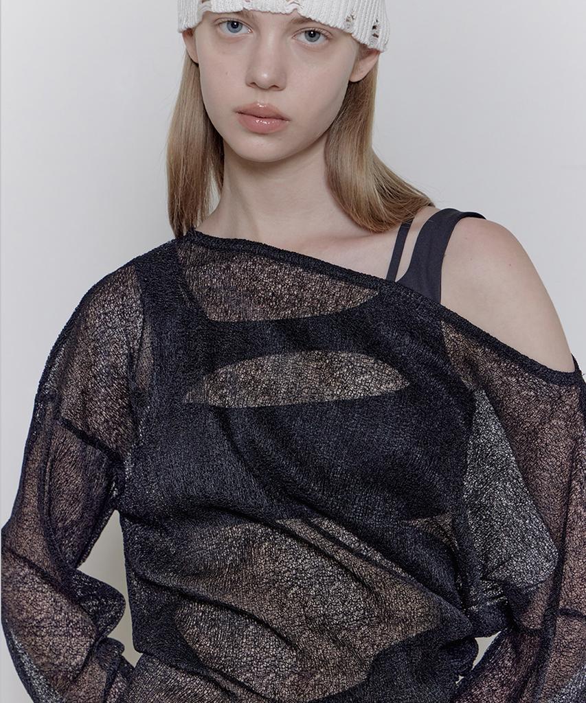 Deoenel Mesh T-Shirt - [Black]