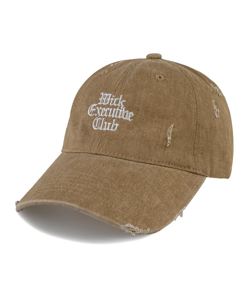 Wig Executive Classic Damaged Pigment Ball Cap - Beige