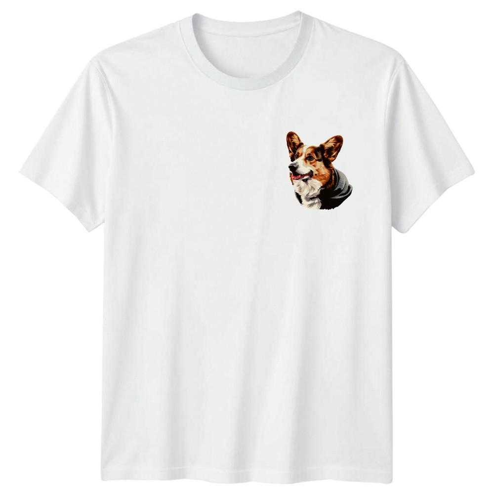 Corgi Dog Corgi Animals Unisexs TShirt Unisexs Tee Graphic Unisex Top Pet Lover S