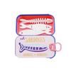 Sardine Tin Jewelry Box 3D Printed Easy Open Durable Small Jewelry Organizer for Rings Earrings Perfect for Dresser Decor
