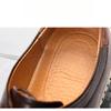 Men's Handmade Casual Leather Shoes Derbies Flats Dress Shoes
