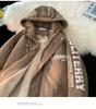Women's Winter Fleece-Lined Cotton Jacket - Suede, Loose Fit, Y2K Style