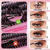 Dense D-Song Single Cluster False Eyelashes Daily Activities Diy Segmented Simulation Curled Eyelashes