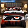 3PCS Flyers Team Logo Art Bedding Set,Including 1pc Duvet Cover And 2pcs Pillowcases Perfect for Bedroom, Dormitory, Fan Christmas gift