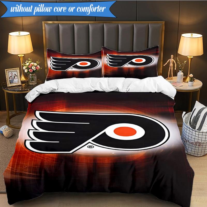 3PCS Flyers Team Logo Art Bedding Set,Including 1pc Duvet Cover And 2pcs Pillowcases Perfect for Bedroom, Dormitory, Fan Christmas gift