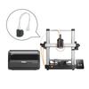1 Set Diy Accessories For Anycubic Kobra 3 Max Nozzle Hotend Kobra 3 Max Combo Quick Swap Nozzle Hardened Steel 0.6/0.8Mm