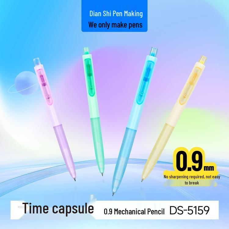 Dianshi DS-5159 Space Capsule 0.9mm Triangular Mechanical Pencil - Durable Lead