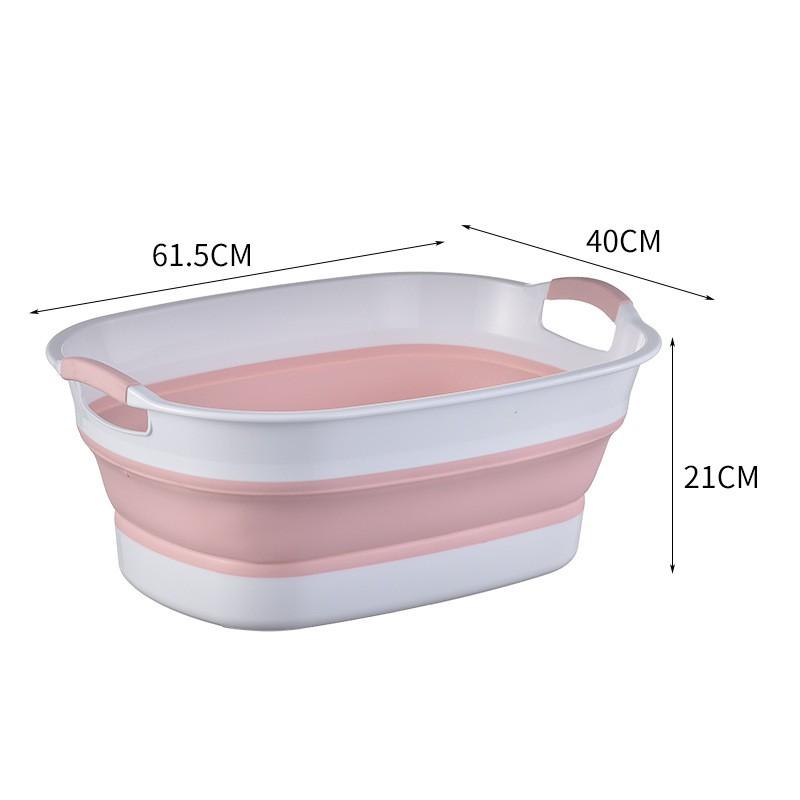 Īpaši liela salokāma plastmasas veļas vanna