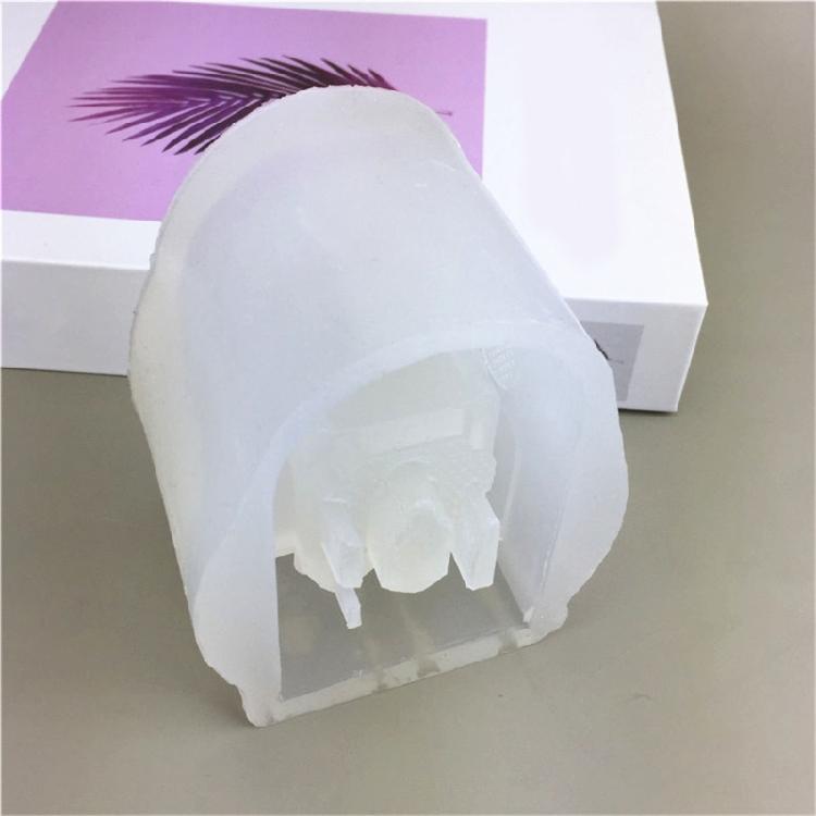 Durable Silicone Cake Moulds Easy To Clean Roman Palaces Shaped DIY Baking Molds