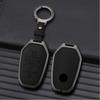Genuine Leather Key Cover for SsangYong Motor Korando/Rexton Buckle