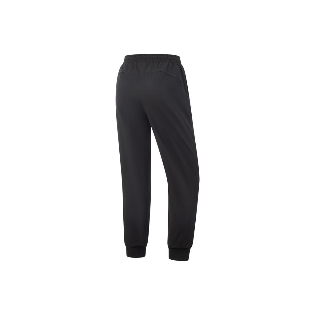Li Ning Fitness Series Logo Stitch Knitted Sports Pants Women Pants AKYV114-2