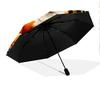 1 PC Automatic Folding Umbrella - Flowers and Animals Pattern, Portable & Foldable Design with 8 Ribs, Christmas Birthday Gifts