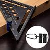Aluminum Framing Woodworking Jig Stair Gauge Alloy Stair Auxiliary Clip