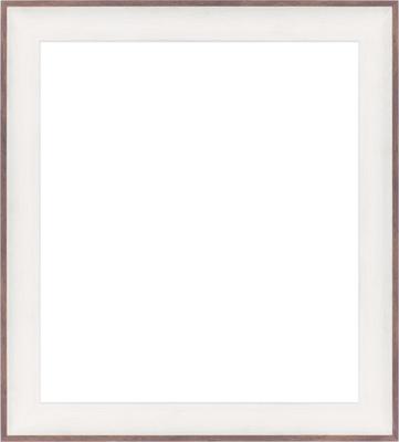 Colored Paper Picture Frame UV Cut Acrylic Specification 3709 White Brown
