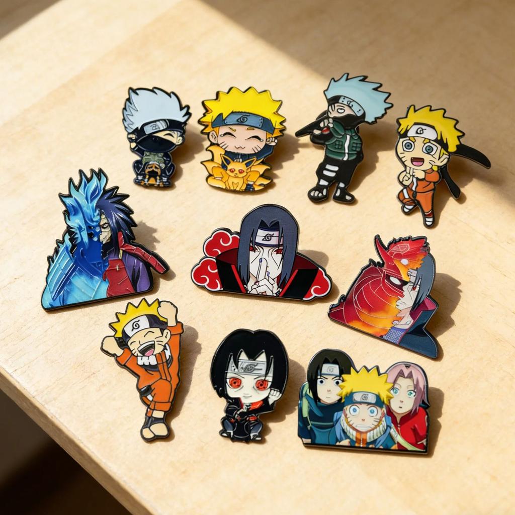 Anime Brooches for Women Cartoon Enamel Pins Lapel Pins for Backpack Metal Badges Fashion Jewelry Accessories Decoration Gift