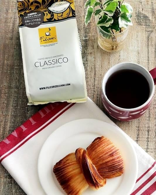 Nakato Selection Filicori Zecchini Classico Regular Coffee (Ground), 180g (Rich Bitter and Rich Flavor, Medium-Fine Grind), Founded in Italy in 1919