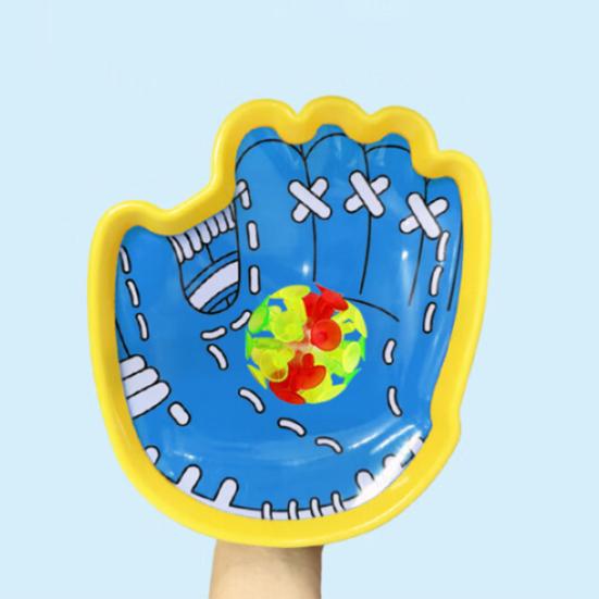 Werfen und Fangen Spiel Kinder Werfen Fangen Ball Set mit Schlägerbällen Outdoor Strandspielzeug Geburtstagsgeschenke für Jungen Mädchen 3-12 Jahre alt