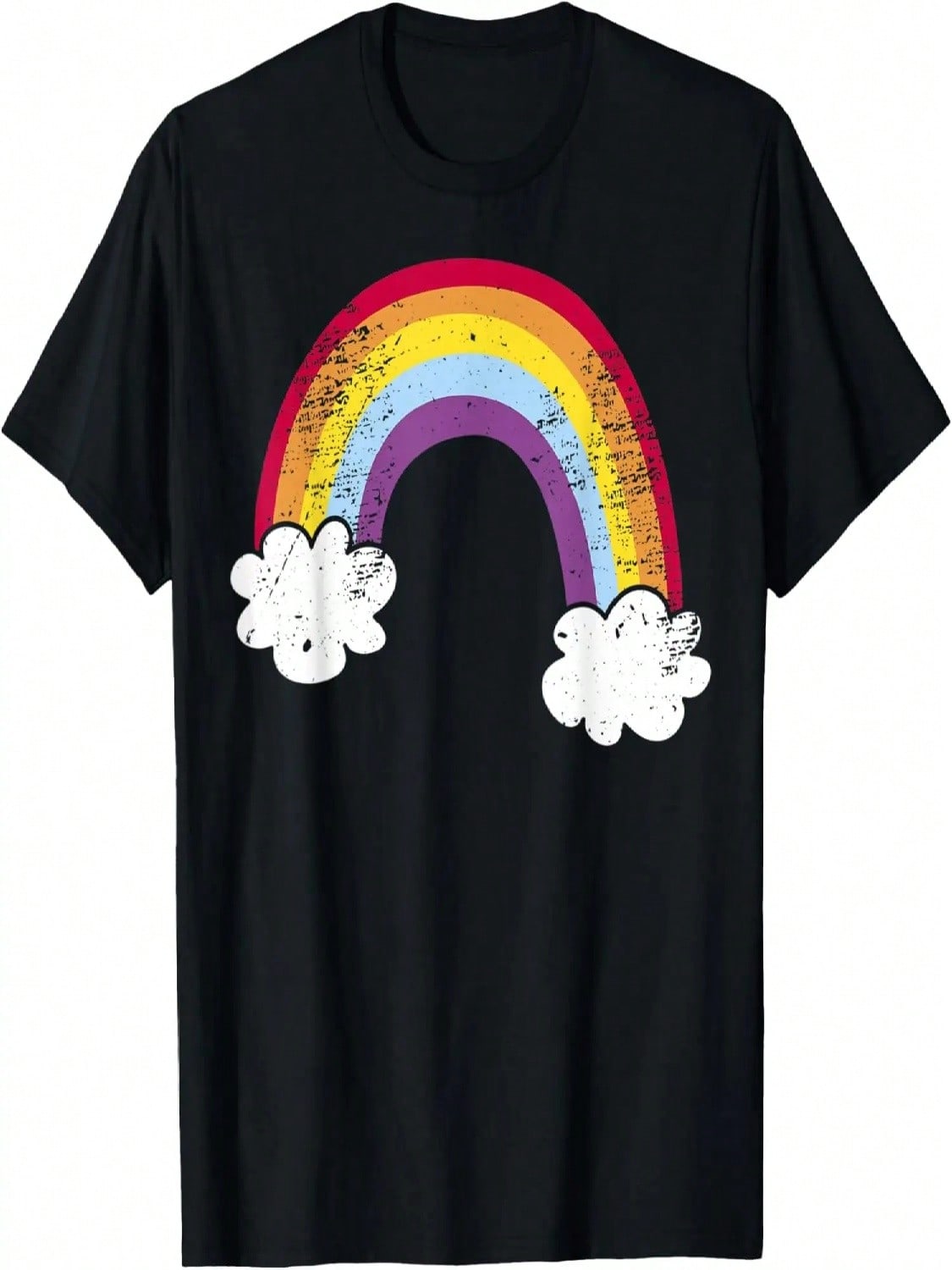 Love Rainbow Gift T-Shirt For 80s 90s Nostalgia Retro T-Shirt S