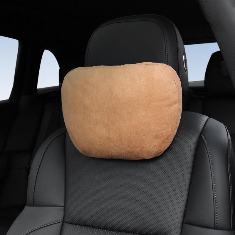 Nick Car Headrest Neck Pillow for Mercedes, Maybach, BMW, Tesla