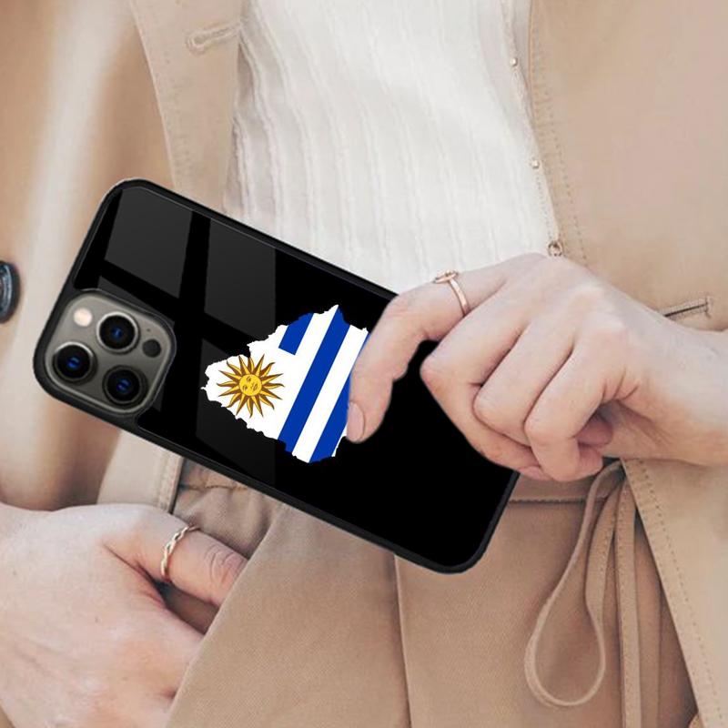 

uruguay Flag Magnetic Phone Case For APPLE iPhone 17 Air 16 14 13 12 Pro Max 15 Plus Wireless Charge With MagSafe Cover iPhone 14