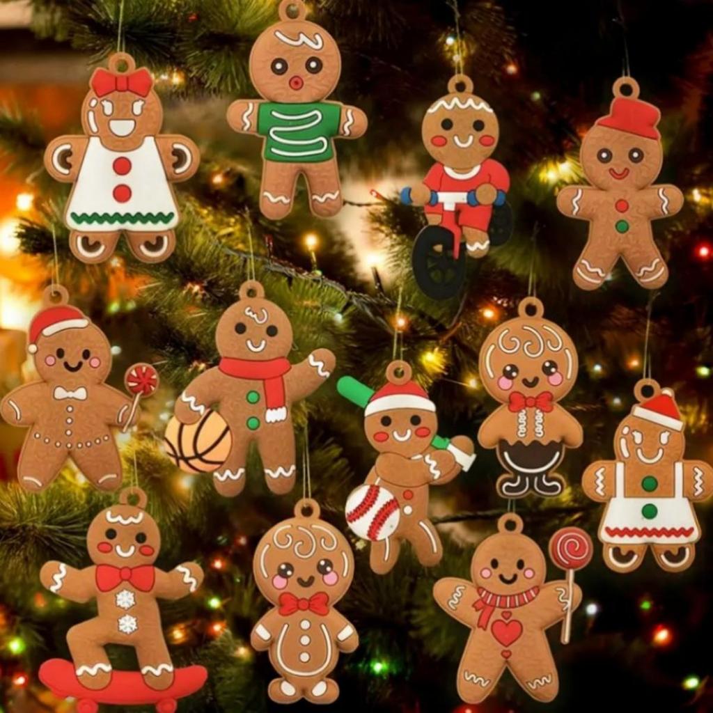 Exclusive Christmas Tree Gingerbread Ornaments: Popular Decorations for the Season