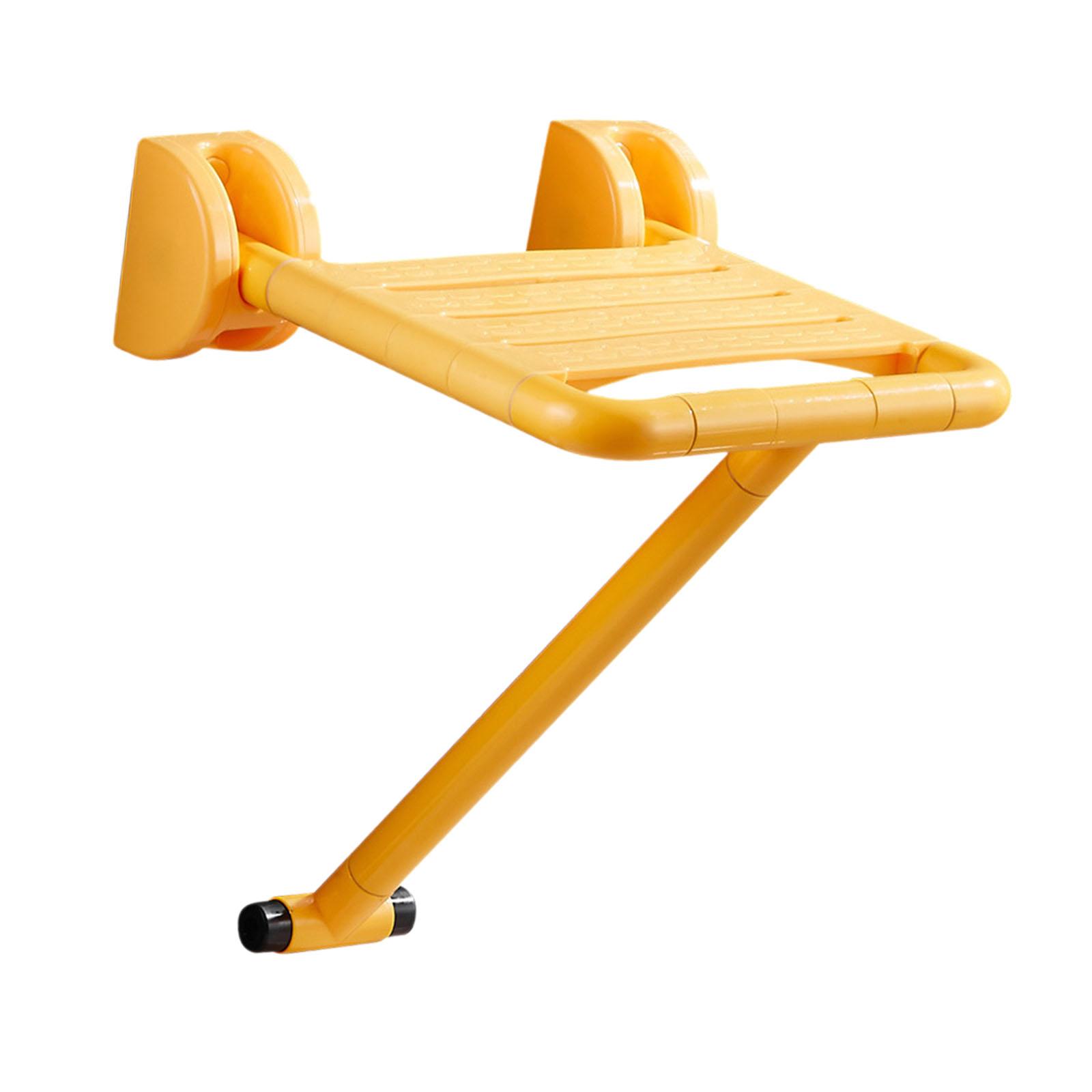 

Складное сиденье для душа настенное из нержавеющей стали противоскользящее складное кресло для ванной комнаты скамья для душа табурет для душа для ванной комнаты жёлтый