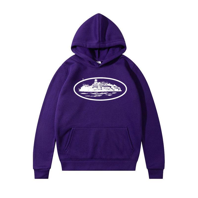 Corteiz Alcatraz Print Hoodie - High Street Men's Bestseller