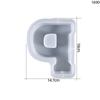 Resin Molds Resin Casting Alphabet Mold - 26 Large Letters Pendulum Crystal Molds, Sturdy Letter & Number Silicone Mold for Epoxy Resin Crafts