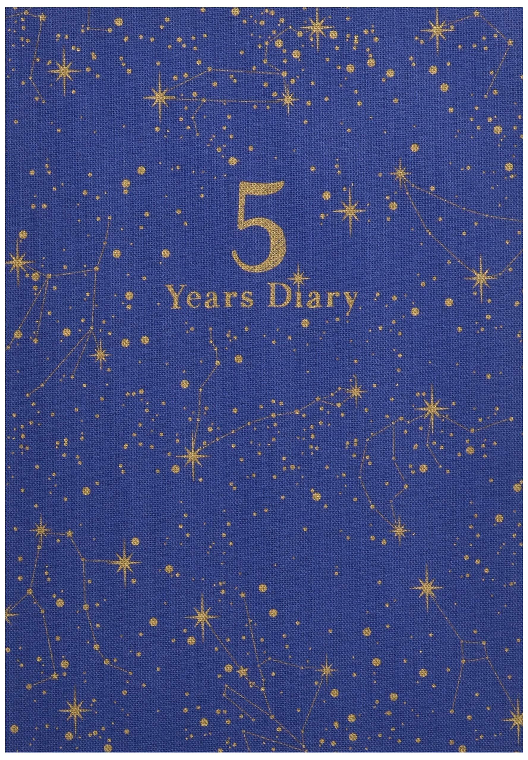 Artemis Constellation NV 5-Year Diary, Design, Blue, DP5-SE