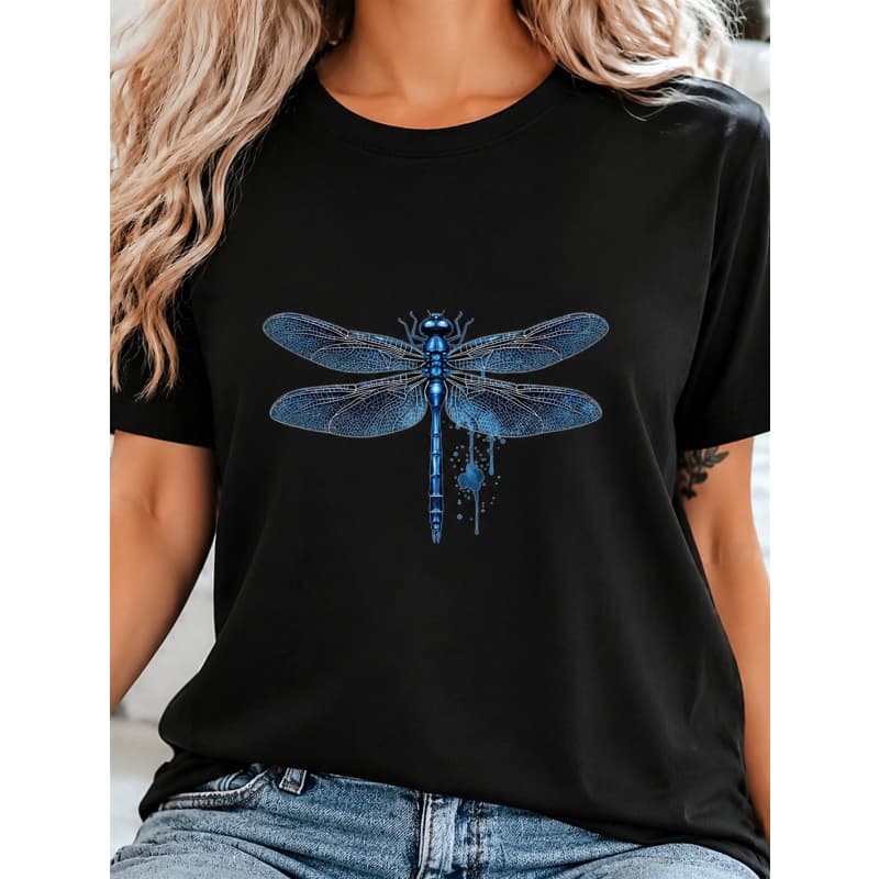 3D-gedrucktes Damen-Kurzarm-T-Shirt, Übergrößen Damenbekleidung, modisch und vielseitig, lässig, Alltagskleidung