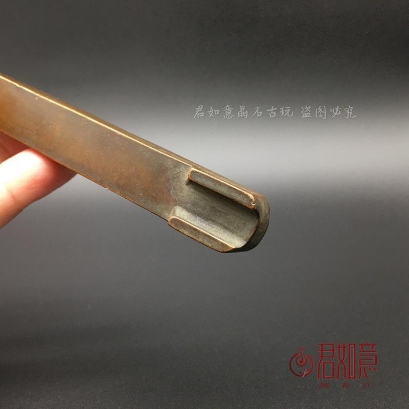 Mountain Solid Copper Rockery Shape Pen Stationery Supplies Brush Holder Desktop Small Town