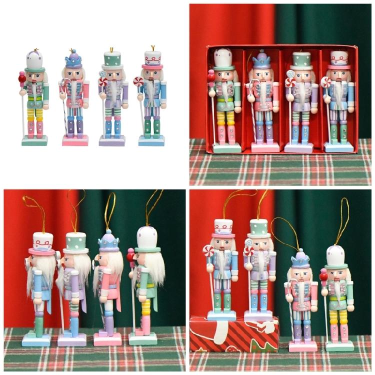 Charm Soldier Figure Soldier Doll for Christmas Home Decors Cartoon Soldiers
