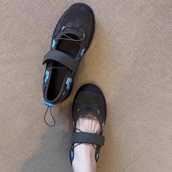 Velcro Casual Loafers Women's 2025 Spring New Fashion Versatile Comfortable Sports Casual Lightweight Small Single Shoes