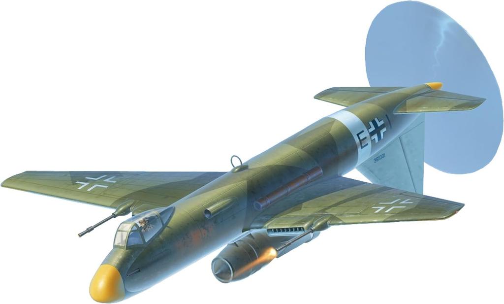 Micromill Blohm Voss Stíhací bombardér Plastikový modelový kit 1/72 & P.193 MKR72-033 (Letoun)