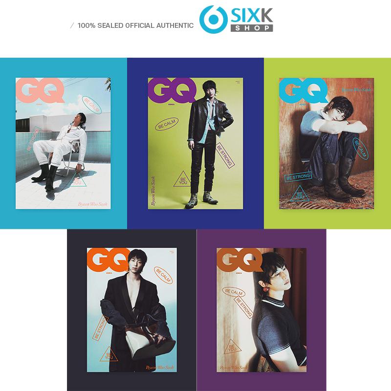 [Pre-order] GQ -  BYEON WOO SEOK COVER [AUG ISSUE 2025](English Translation)