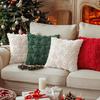 Mehrzweck Weihnachts-Kissenbezug Weihnachtselement Dekokissenbezug für Zuhause Zimmer Sofa Couch Dekoration