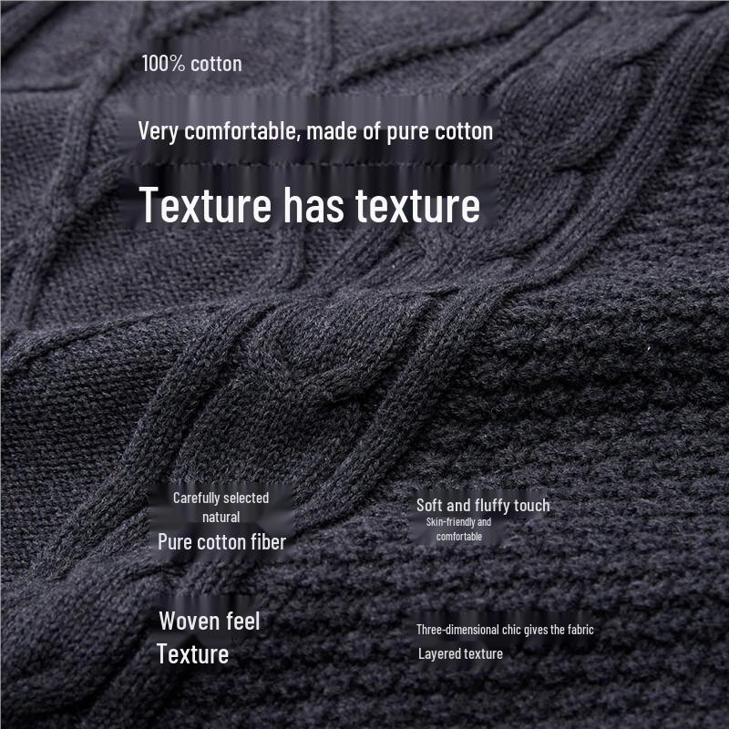 GIORDANO CONCEPTS Unisex Cable Knit V-Neck Vest