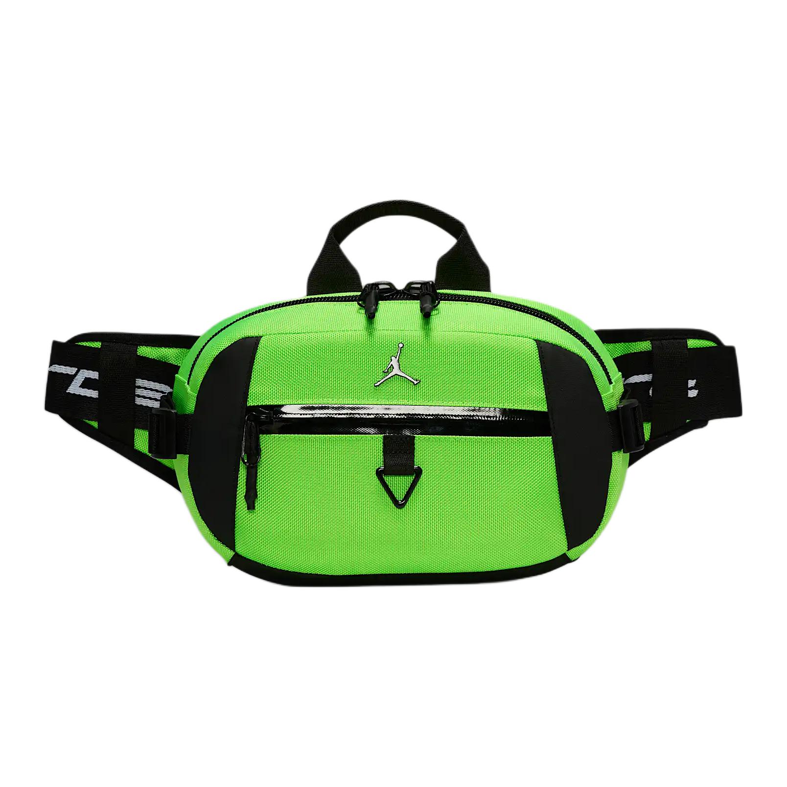 Jordan Casual Sports Polyester Waist Bag Unisex bags Electric-Green IB7648-333 Electric Green