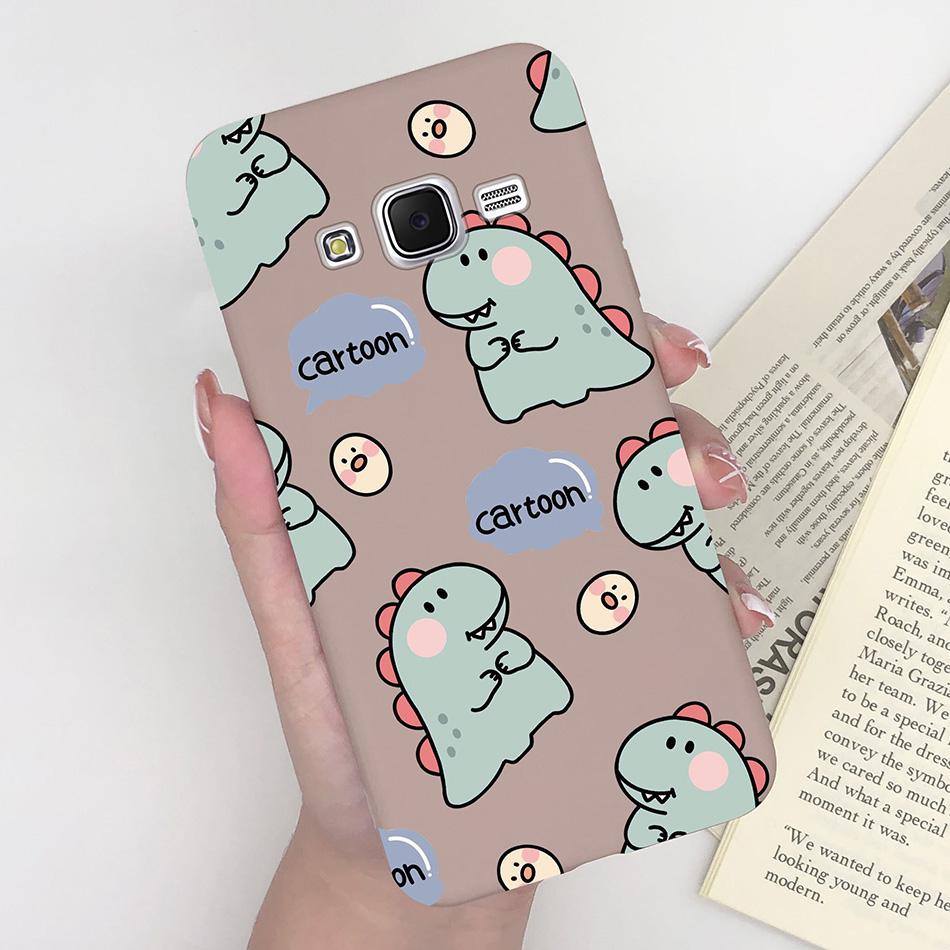 For Samsung Galaxy J5 2015 J500F J5 2016 2017 J510F J530F Case Shockproof Bumper Cute Cat Dinosaur Phone Cover SamsungJ5 Fundas