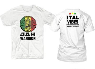 Reggae T-Shirt Jah Rastafari Haile Selassie Yellowman Vybz Kartel Jah Warrior
