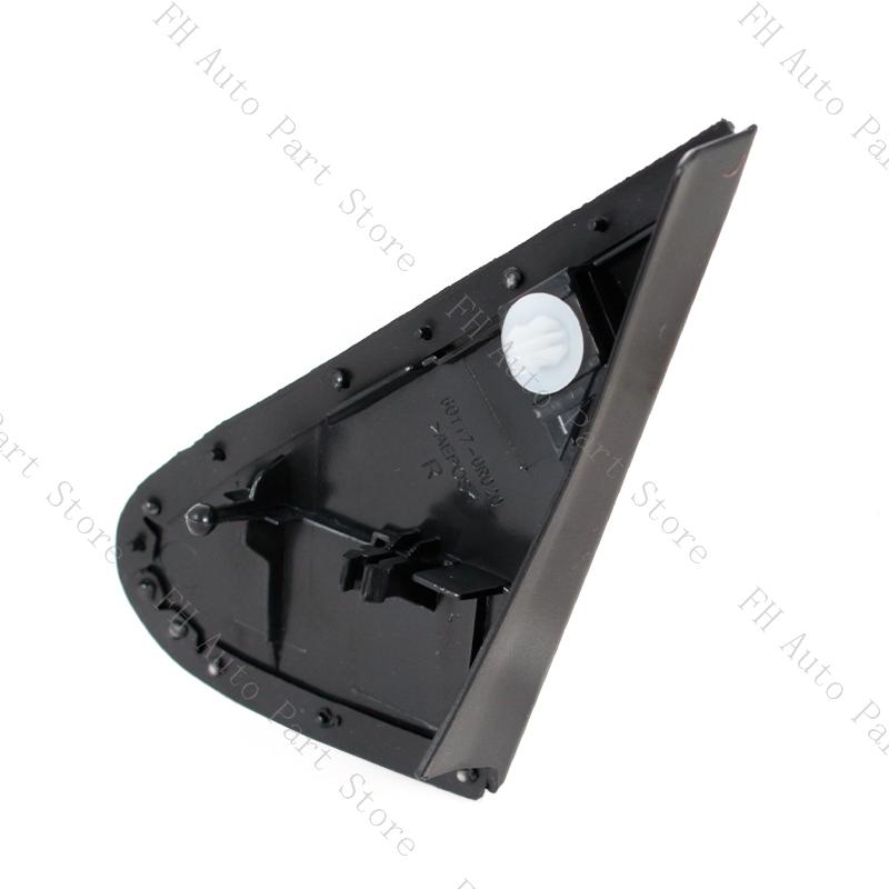 Car Exterior Rearview Side Mirror Corner Triangle Trim Cover Lid Window Door Molding Panel For Toyota RAV4 2009 2010 2011 2012