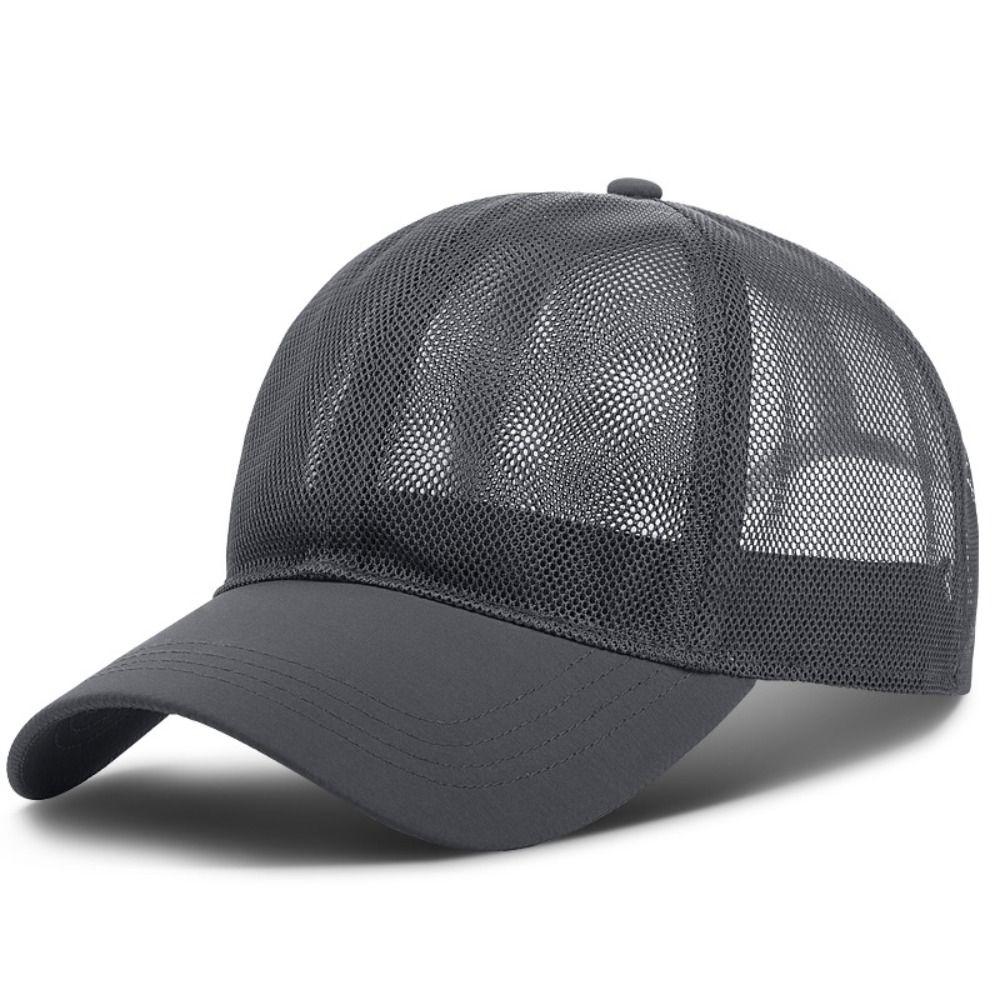 Quick Dry Summer Baseball Cap Full Mesh Outdoor Sports Hats  For Man Women Unisex