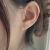 14k clover piercing (2size)