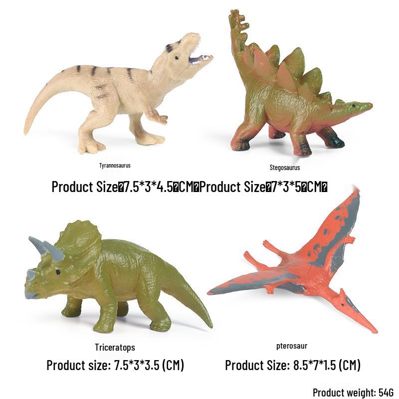 Jurassic Simulation Dinosaur Toys: Spinosaurus, Tyrannosaurus Rex, Mosasaurus