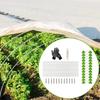 Flexible Plant Support Hoops for Garden Beds - Easy Installation and Versatile Design