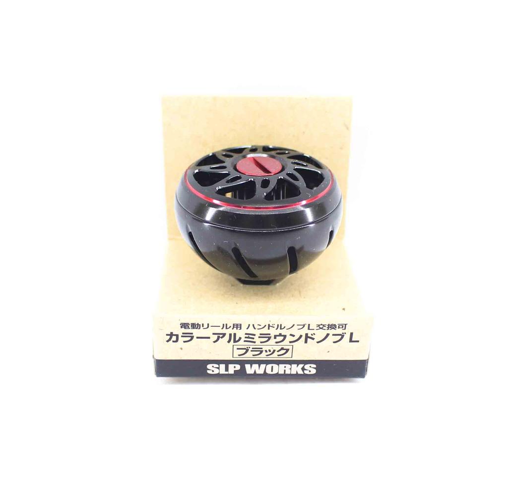 Sale Daiwa SLPW Color Aluminium Round Knob Size L BK (9169)