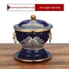 Qiuqiao Cloisonne Pure Copper Alcohol Hot Pot