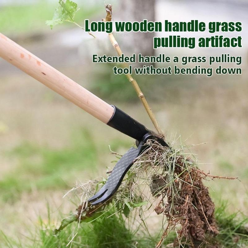 1PC hot-selling vertical weeder tool weeding head, weeding shovel garden stainless steel weeding claw hook tool